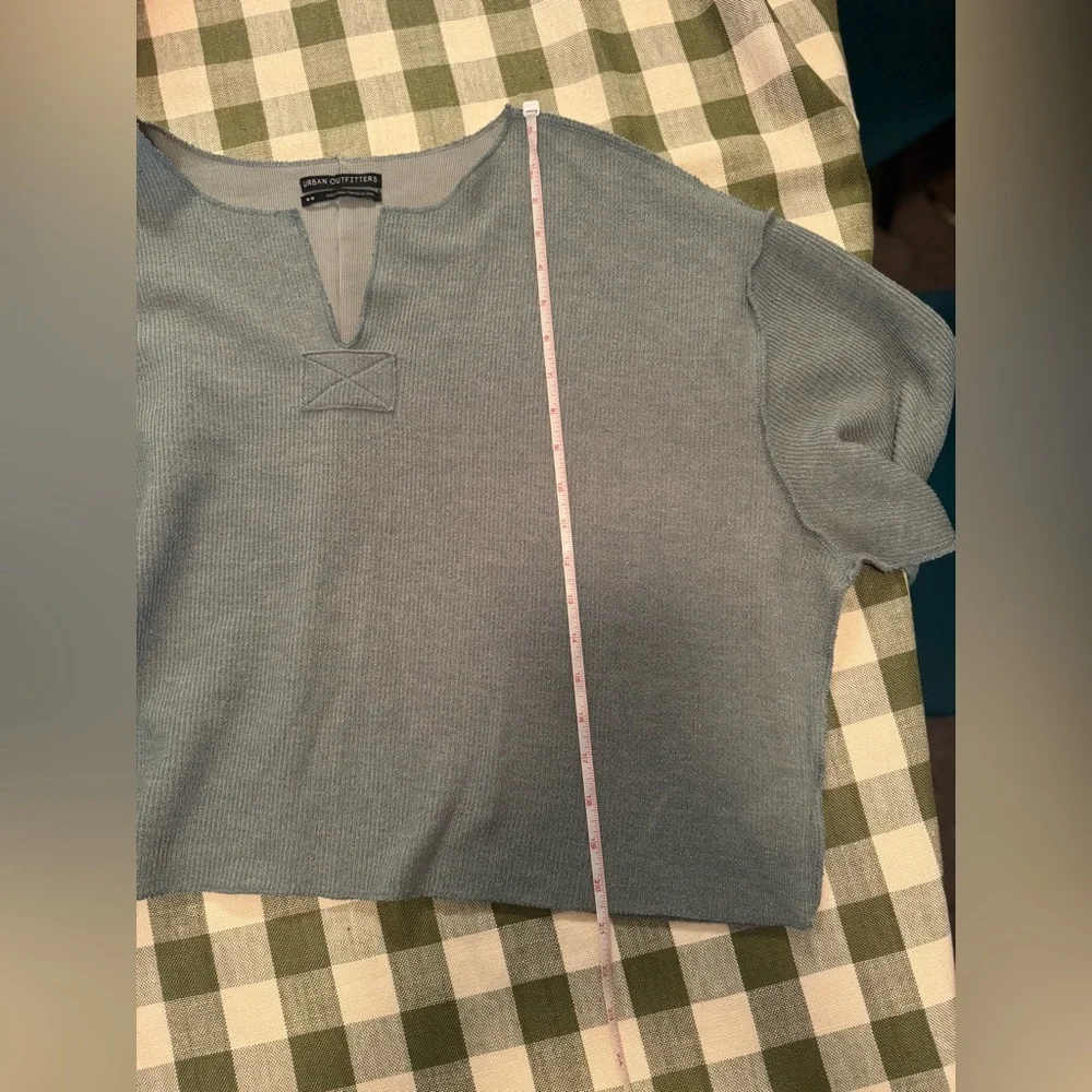 Urban Outfitters Notched-Neck Pullover Sweater - Picture 11 of 14